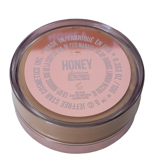 Jeffree star Honey Luminous Ultra Fine Setting Powder - Picture 2 of 6